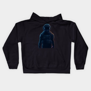 Cyberpunk Sci Fi Warrior Soldier Kids Hoodie